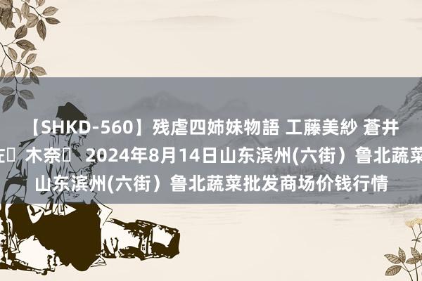 【SHKD-560】残虐四姉妹物語 工藤美紗 蒼井さくら 中谷美結 佐々木奈々 2024年8月14日山东滨州(六街)鲁北蔬菜批发商场价钱行情