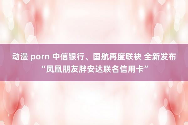 动漫 porn 中信银行、国航再度联袂 全新发布“凤凰朋友胖安达联名信用卡”