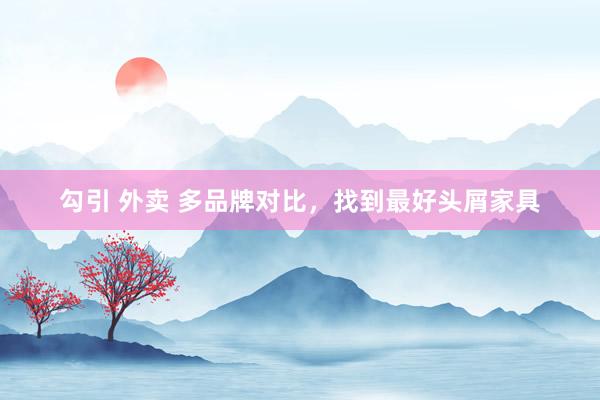 勾引 外卖 多品牌对比，找到最好头屑家具